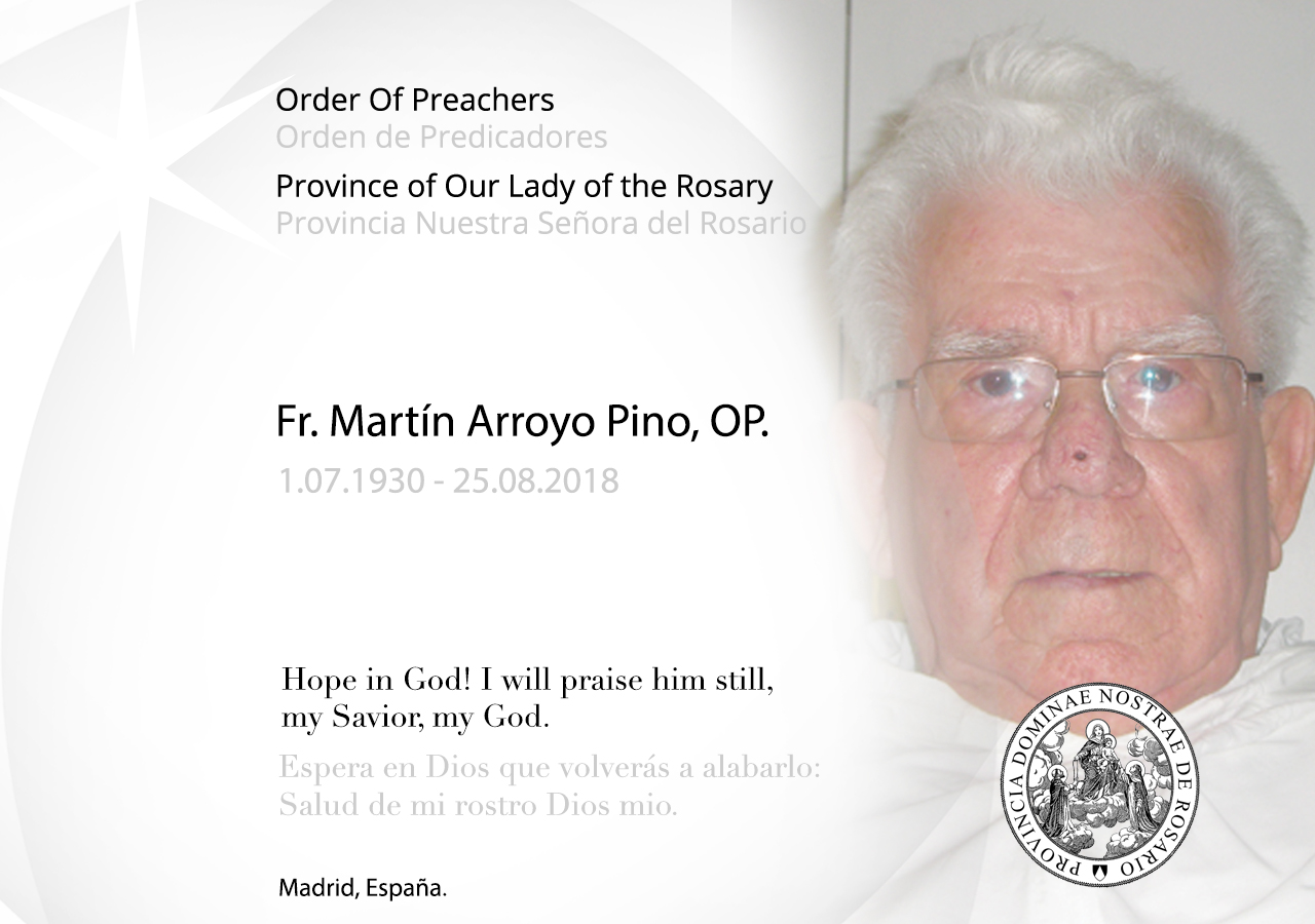 Fr. Martín Arroyo Pino OP